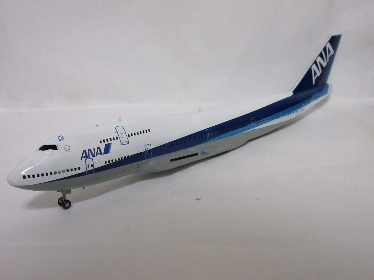 ハセガワプラモデル B747-400 ANA製作(JA8096 ANAロゴ） | ジオラマエンタープライズSMF リアルを更にリアルに - 楽天ブログ