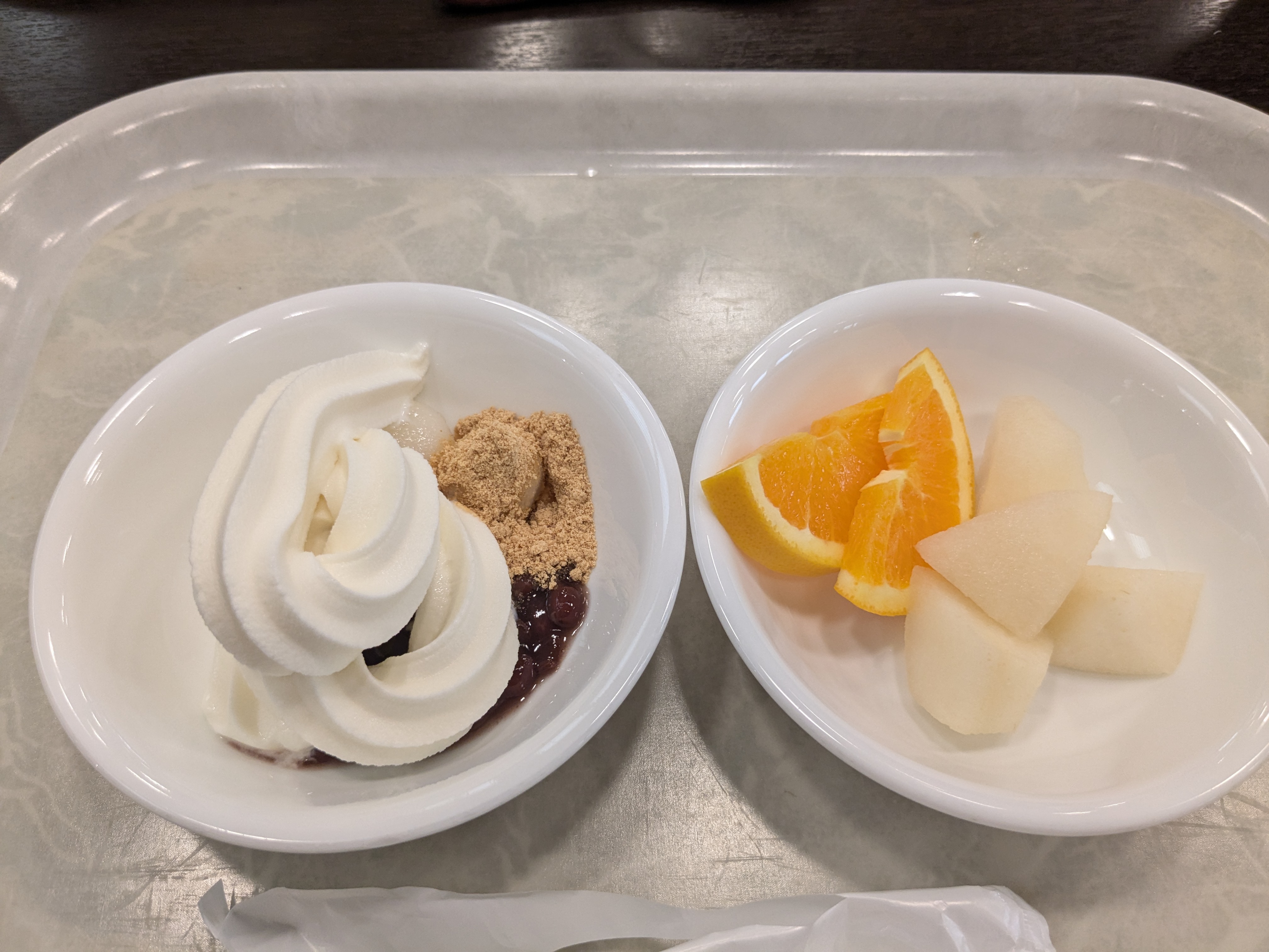 四万たむら　四万グランドホテル　夕食ビュッフェ　内容　デザート