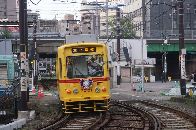 都電 惜別7000形 in 大塚界隈5