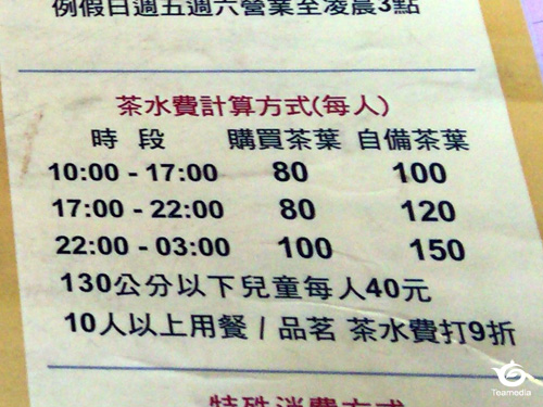 茶水費システム