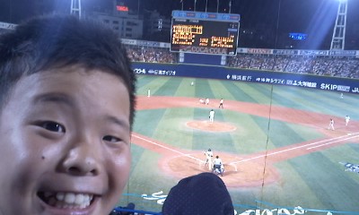 2012年8月横浜スタジアム３