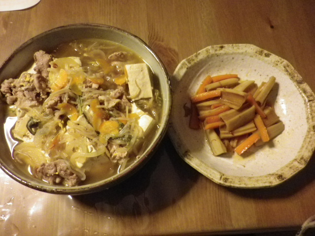 キンピラレンコン肉豆腐810.JPG