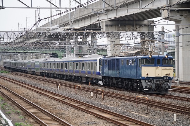 EF64 1031牽引 常磐線E531系 K424編成 配給 & EF64 37 | 鉄人騎士。鉄