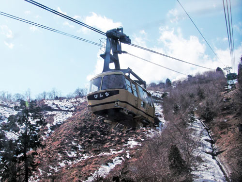 宝登山ロープウェイ