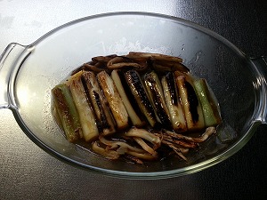 焼きネギマリネ