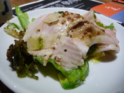 みやじ豚のもも肉自家製ハムのサラダ仕立て
