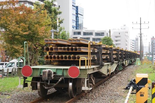 DE10 1571牽引 日鐵チキ工臨 越中島行き7