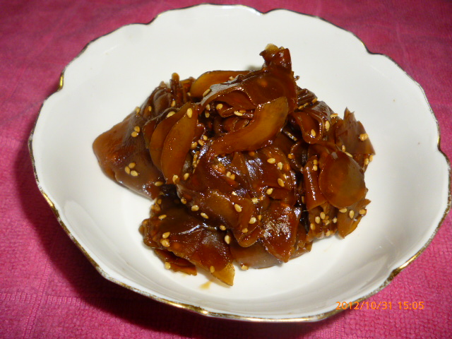 生姜佃煮