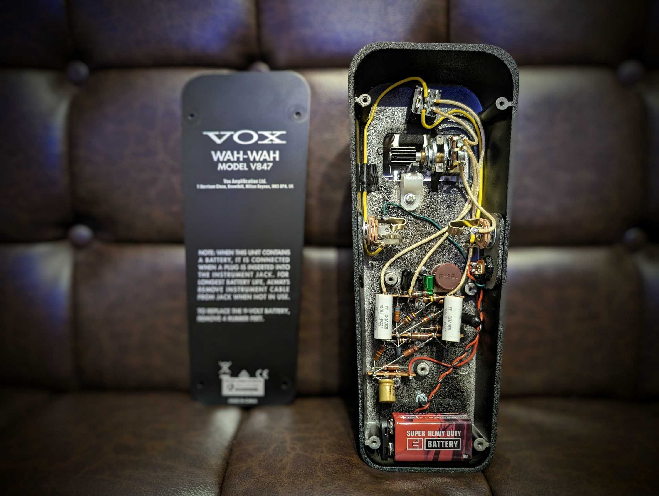 ワウ沼】E.W.S.MOD VOX WAH-WAH V847 MOD | 男の羅生門 ‐ Guitar&Bike Life ‐ - 楽天ブログ