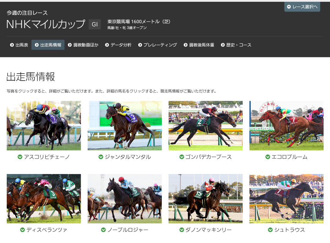 ＮＨＫマイルＣ』枠順確定前考察 | 秘・ひっそり競馬サイン - 楽天ブログ