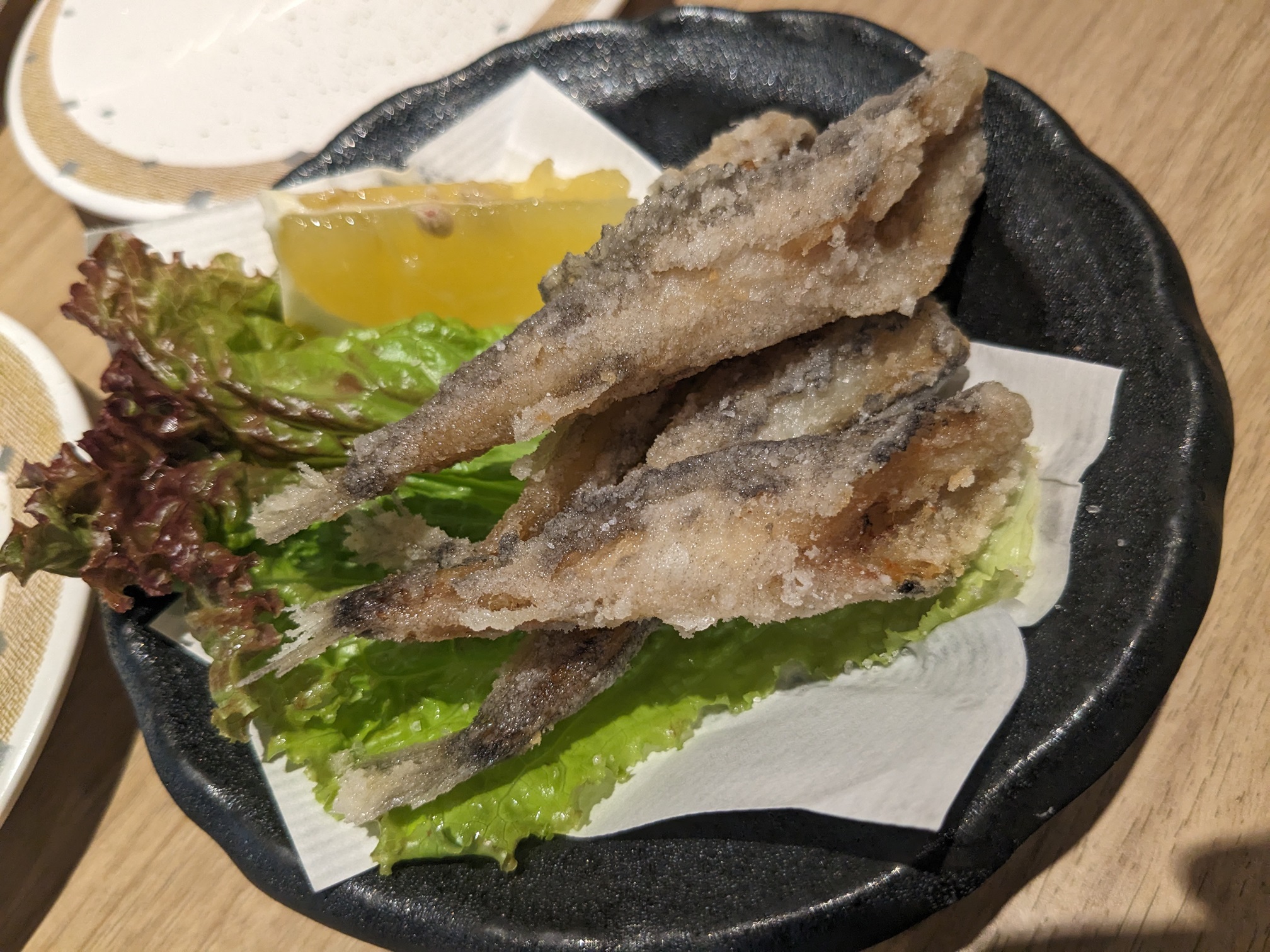 南房総 やまと寿司 館山本店 ランチ　目光の唐揚げ