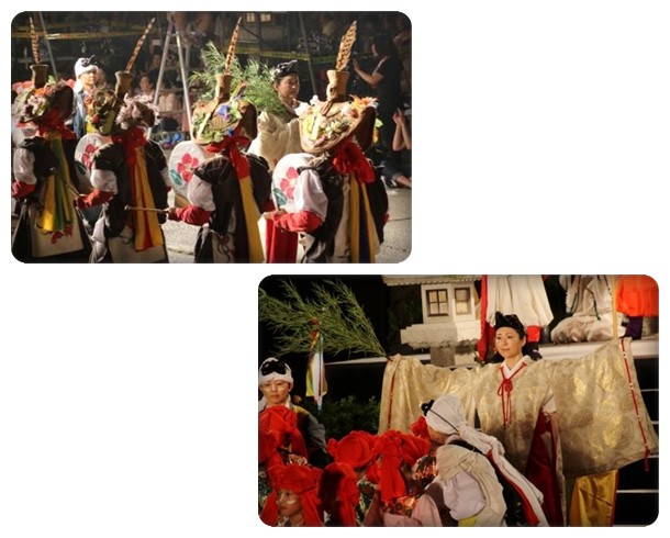 山代大田楽-28 段上がり 15.8.2