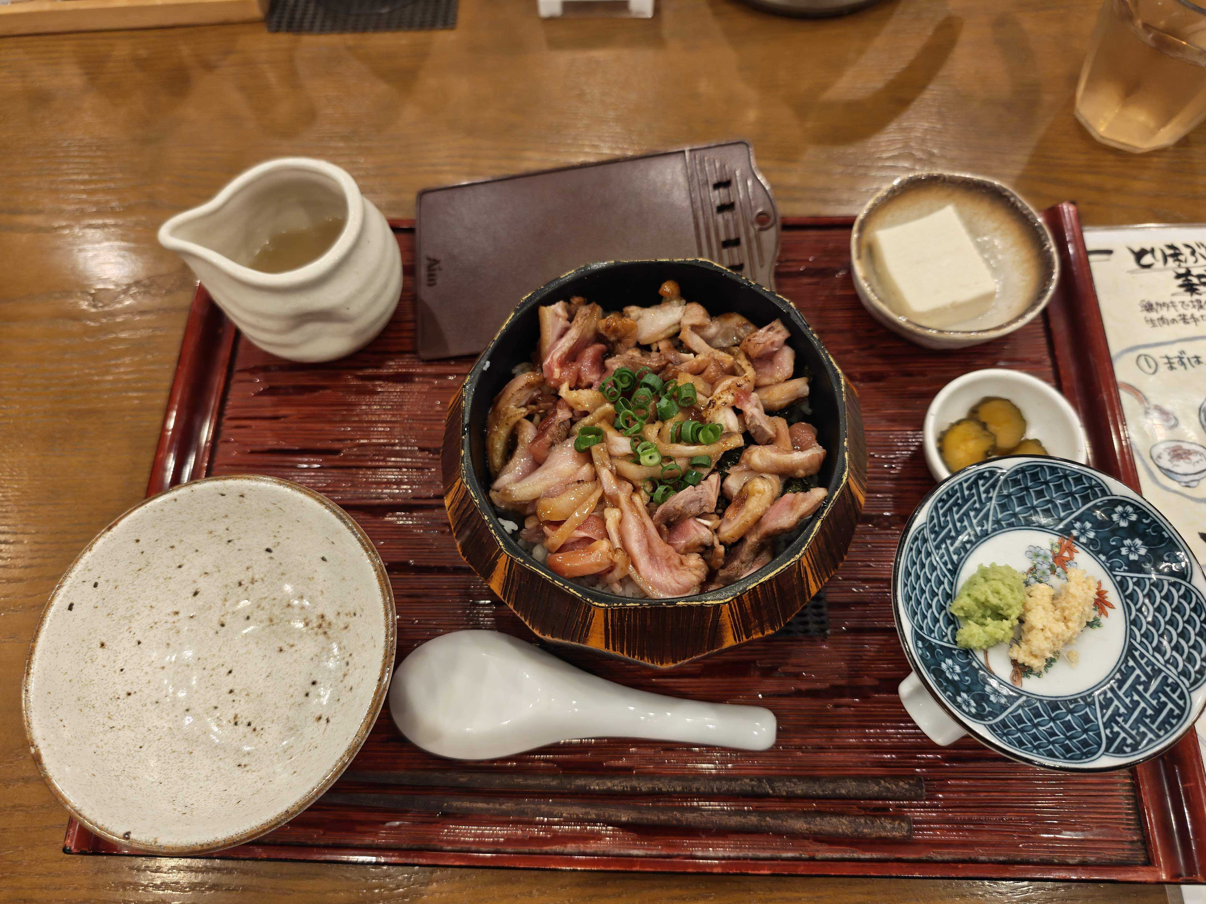 虎の門・新橋・内幸町　九州居酒屋かてて 虎ノ門店　ランチ　とりまぶし