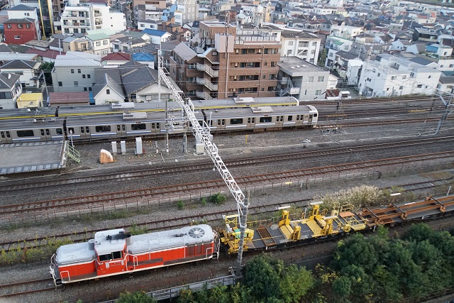 DE10 1752牽引 新子安 ロングチキ工臨7