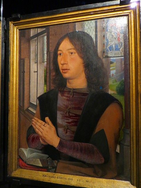 メムリンク とは Hans Memling ハンス メムリンク ハンス メムリンクの肖像画 ベルギー メムリンク美術館 にて きらりの旅日記 楽天ブログ