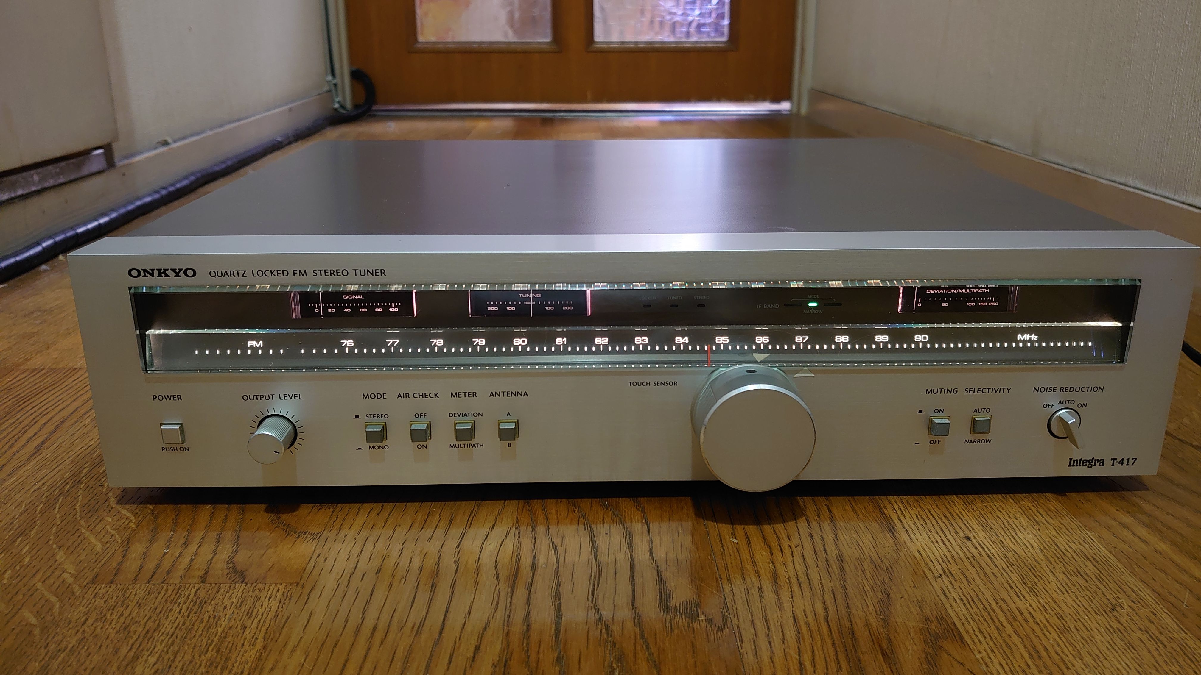 ONKYO T-417届く | ハードオフ・ブックオフ・ジャンクオーディオ三昧