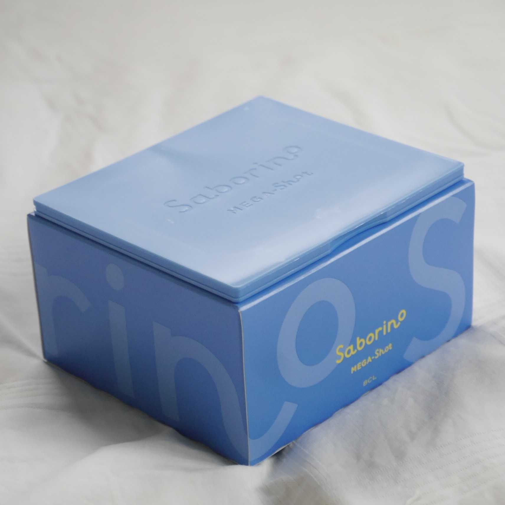 サボリーノ メガショット 夜用白玉美容マスク_外箱