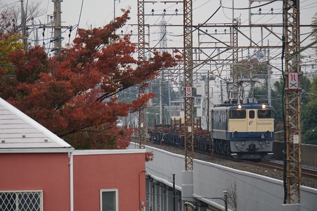 EF81 134牽引 ヤマ231系 郡山出場 & EF64 1030牽引 E127系 長野出場2