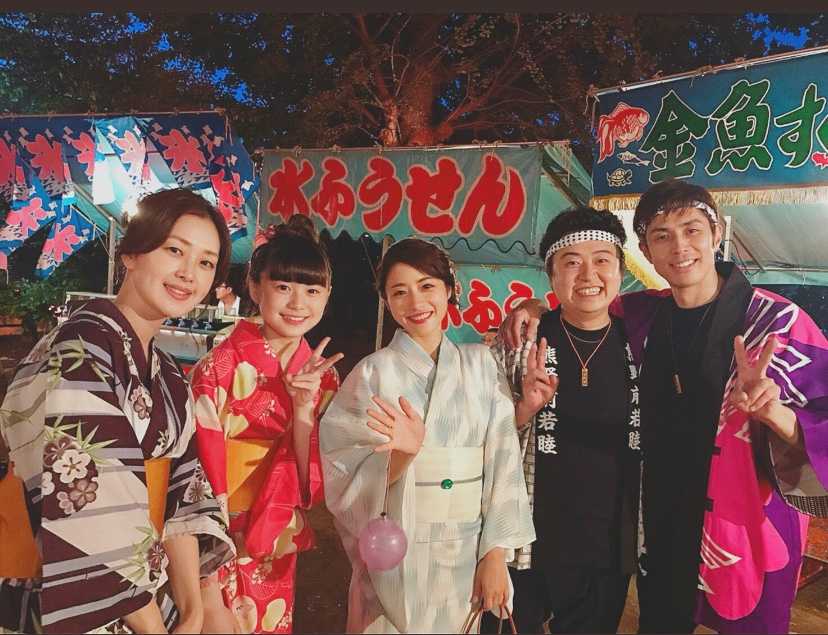 石原さとみさん着用 ダイヤ柄浴衣で茶道のお稽古🍵✨ | アラサー 石原さとみさん着用 ダイヤ柄浴衣で茶道のお稽古🍵✨ | アラサー