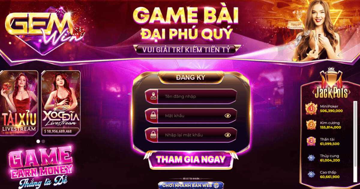 Một ván Poker Gem win gồm mấy bước chơi