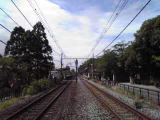 北鎌倉線路2012年７月