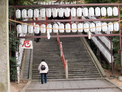 吉備津神社石段