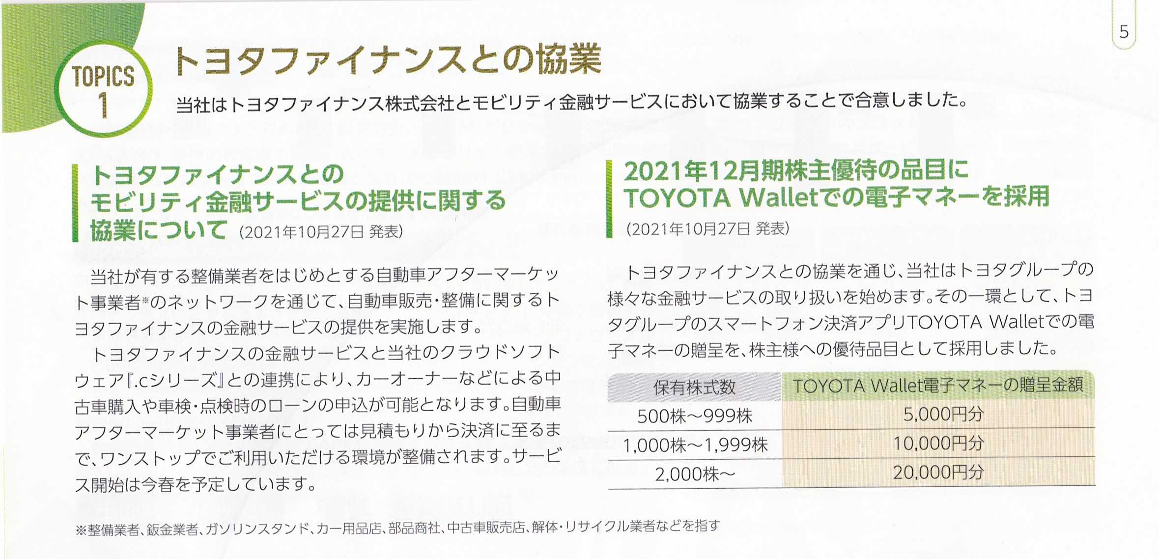 ブロードリーフから 株主優待案内が到着 | うさこの株主優待と株主総会日記 - 楽天ブログ