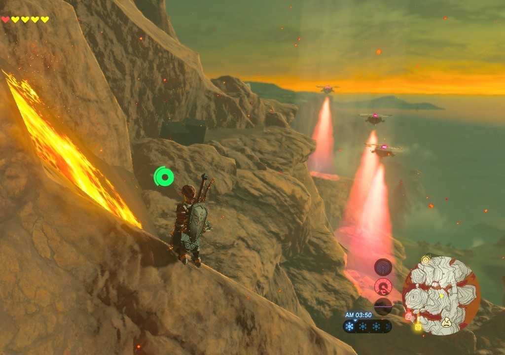 2周目botw 75日目 炎の神獣 2 決戦に備えて装備チェンジ ちょっとしたゲーム日記 楽天ブログ