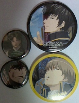 J-WORLD銀魂缶バッジ