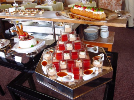 バイキングのスイーツ