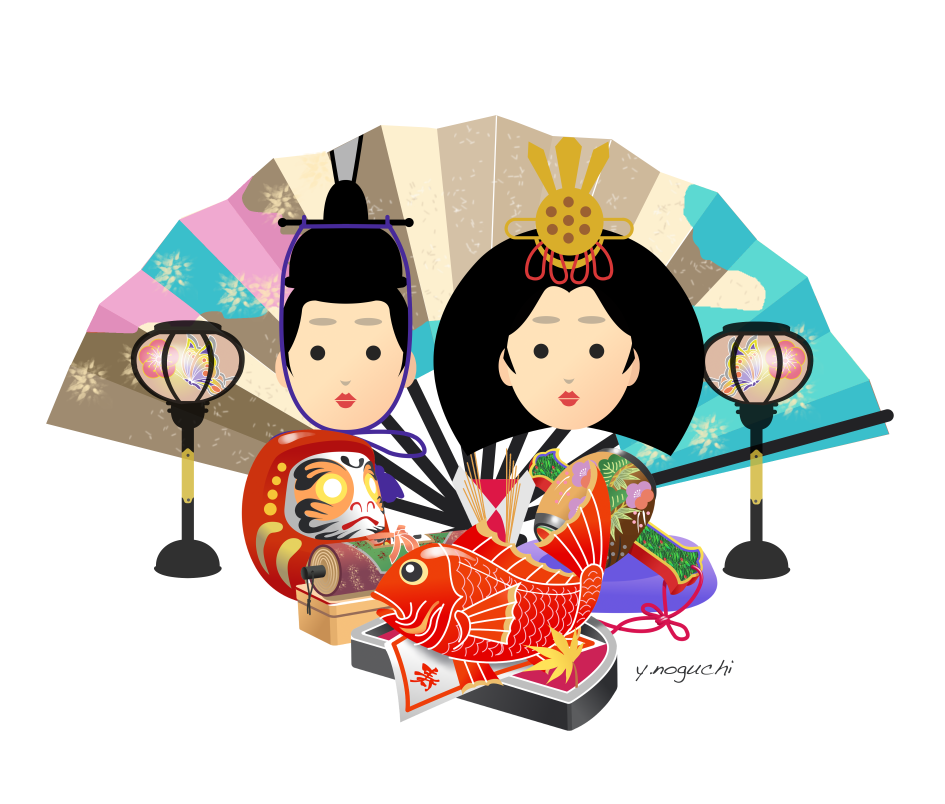 ひな祭りイラスト お祝いイラスト Noguchi S Worldへようこそ 楽天ブログ