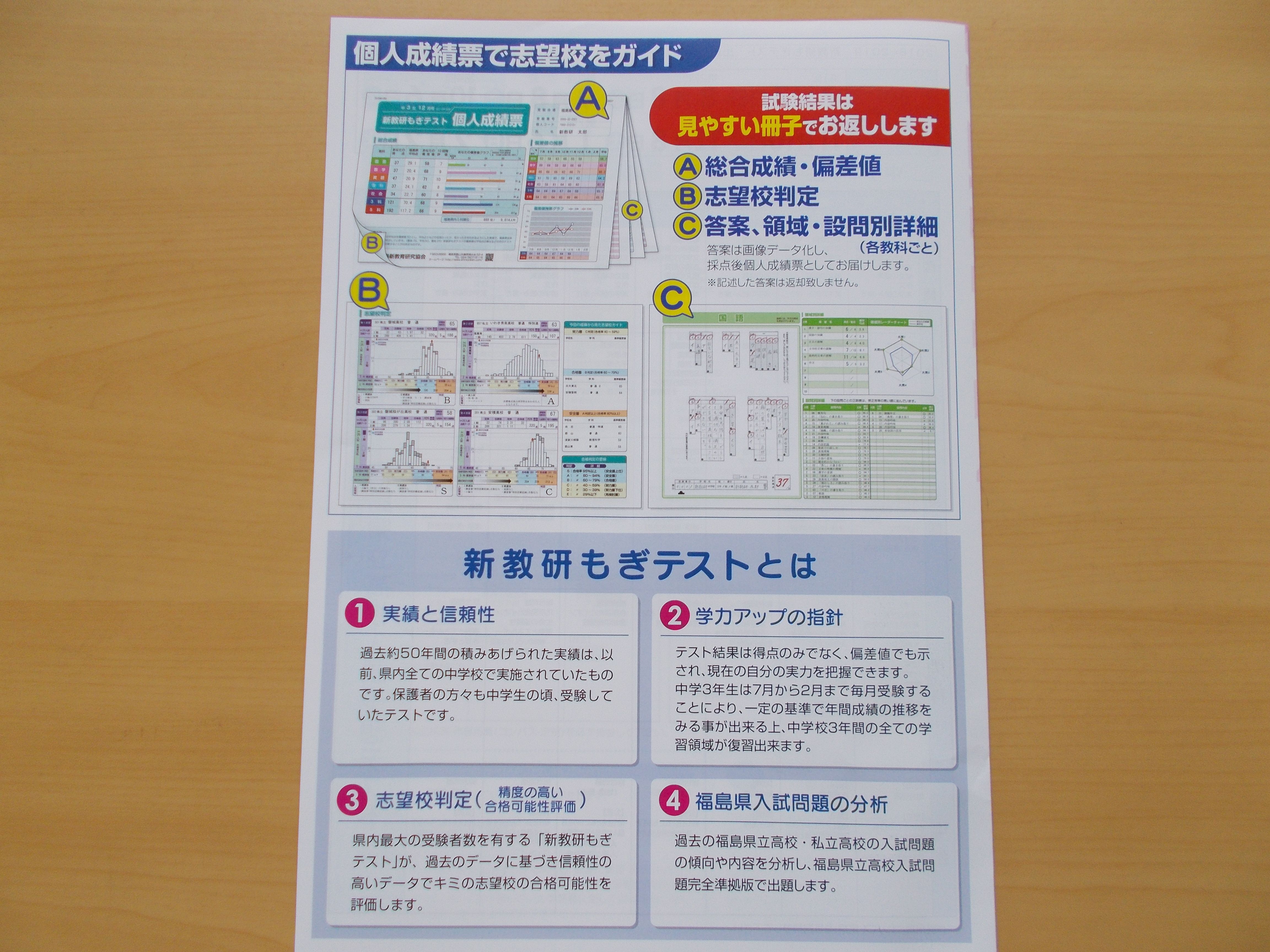 本年度の新教研もぎテスト | 学習塾モスクラブ通信 - 楽天ブログ