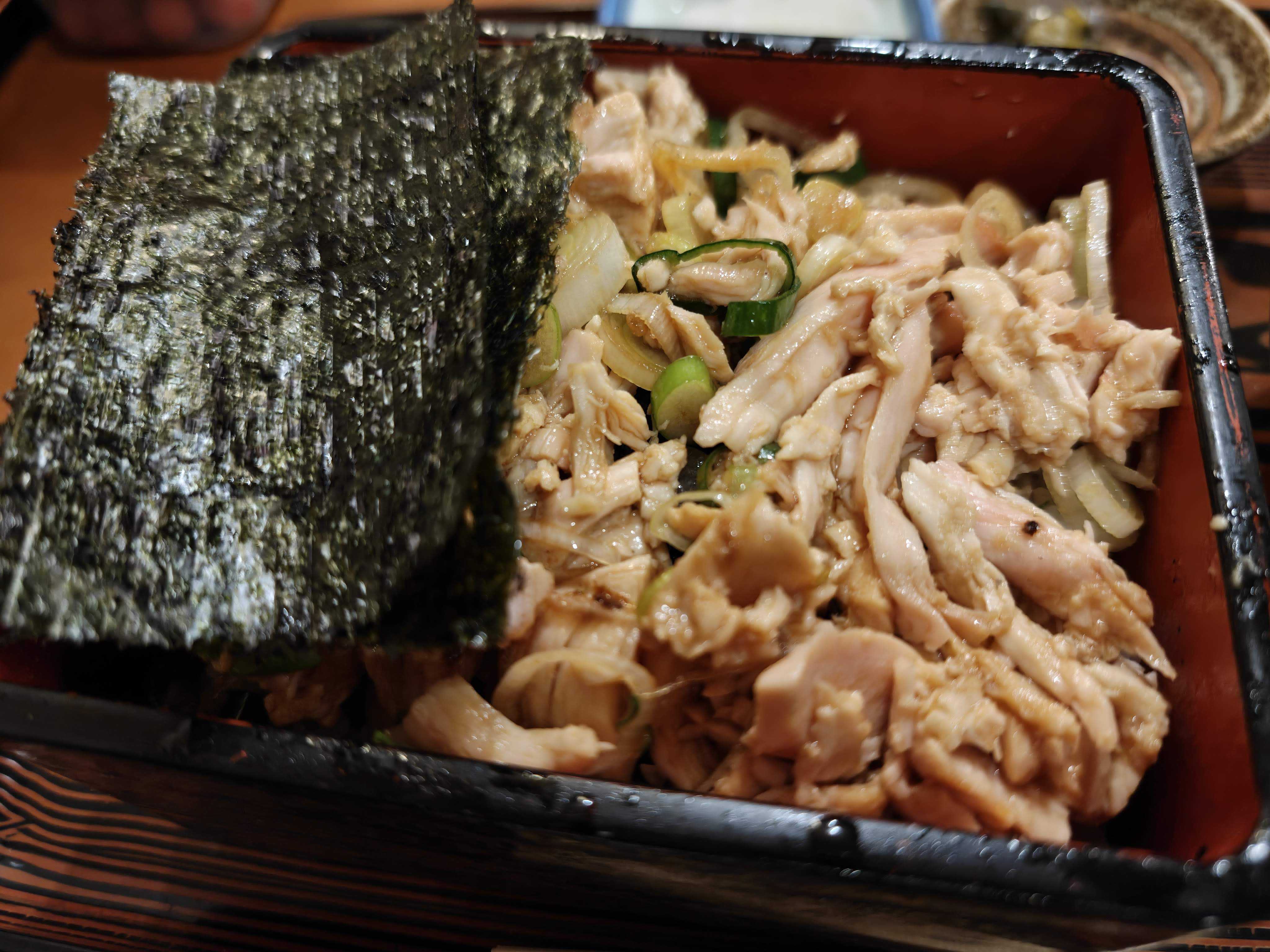 虎ノ門　焼き鳥つくね 西新橋店　ひとりランチ　やきとりごはん　ネギ入り