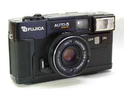 66=Fujica AUTO-5 Date（突然現れた異端の子） | 写真機の話を