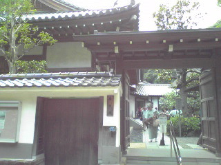 北鎌倉円覚寺佛日庵2012年７月