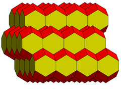 Tessellationモザイク Elongated Dodecahedron長菱形十二面体 ゾーン多面体 隠れ家 楽天ブログ
