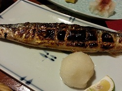 炭火焼きさんま