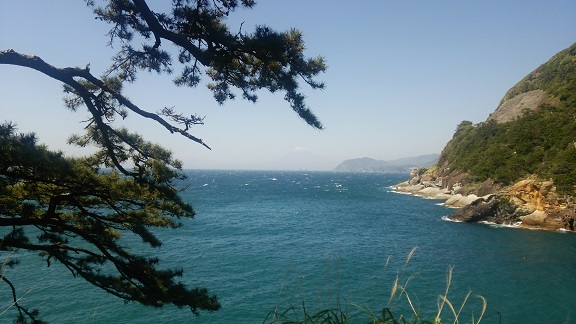 雲見の富士山
