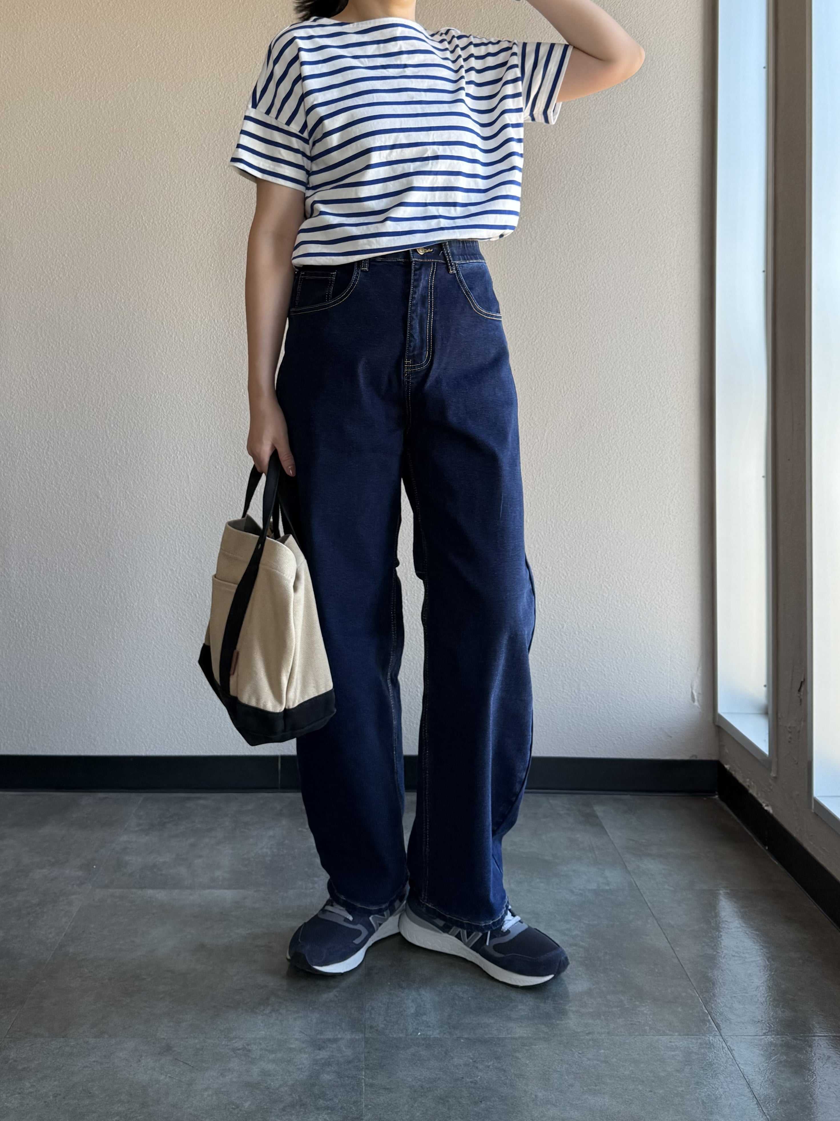 ゆったりシルエットのバレルレッグデニムパンツを購入してみました♪《フォロワー様限定シークレットクーポンあり》