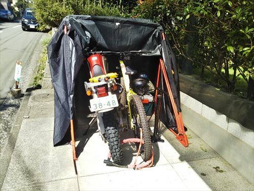 Doppelganger Storage Bike Shelter 2 簡易ガレージ ゆるゆる自転車 キャンプ生活 楽天ブログ