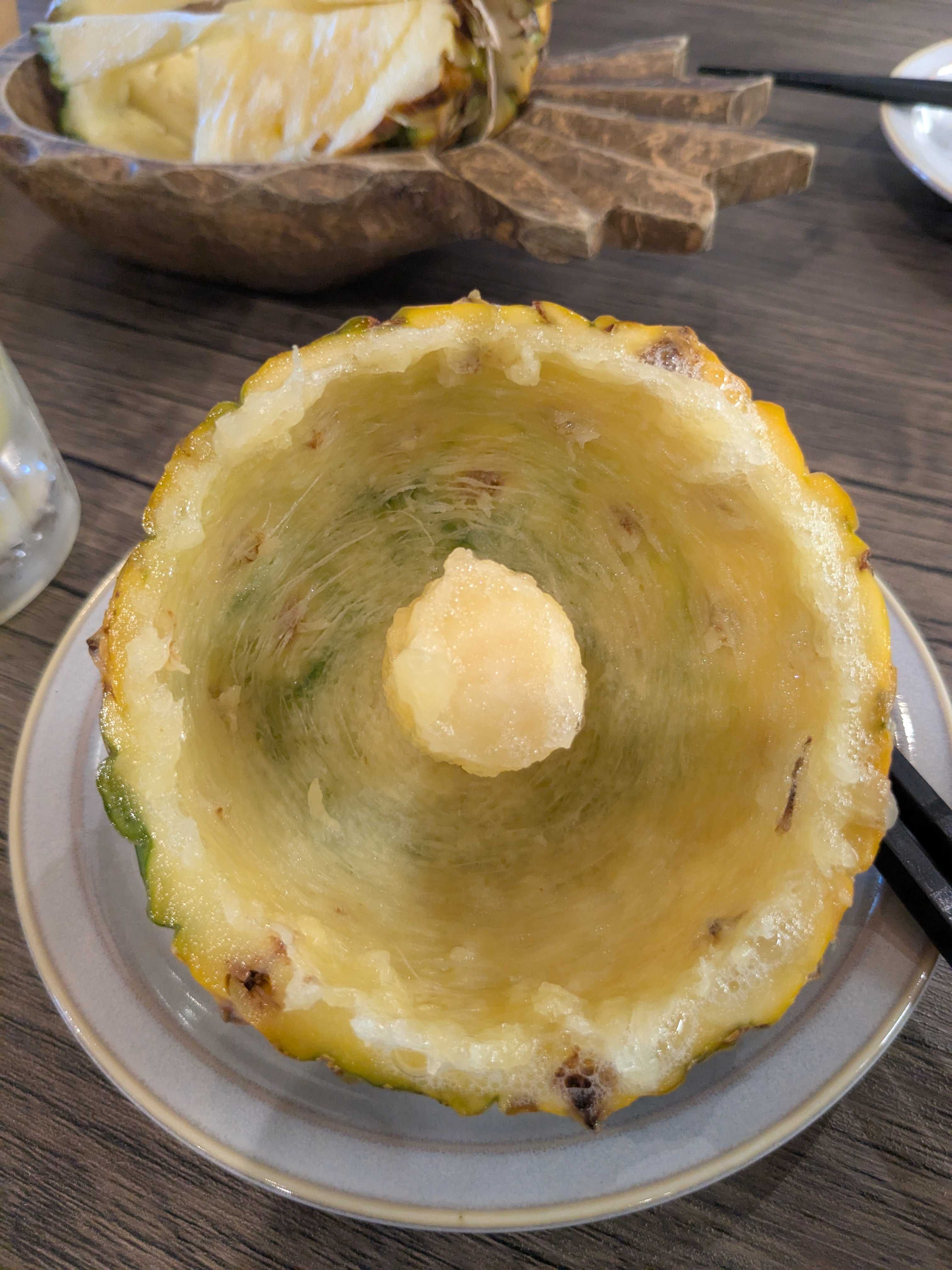 一隼(いちたか)　小学生連れ夕食　ドリンク ご当地果実酒　生絞りパイン