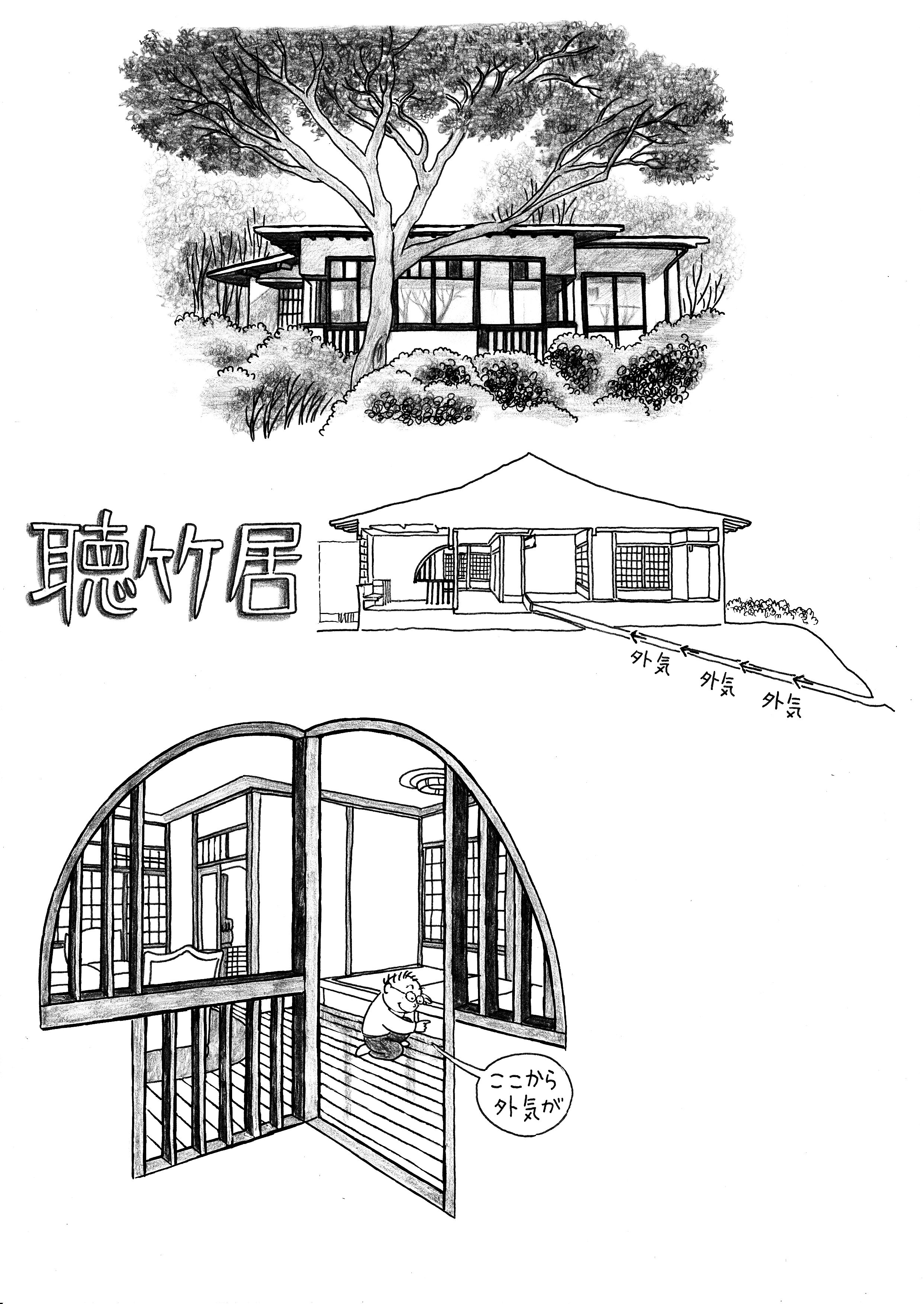 世界の名作住宅 想像の旅 聴竹居 シェフオオシマの住宅雑記帳 楽天ブログ