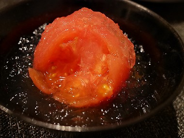 銀座若菜　トマトの柚子ジュレ