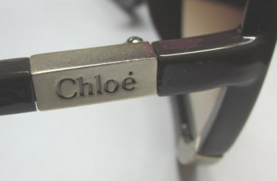 chloe サングラス ブラウン 4990円e-shopping4.JPG
