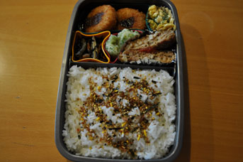 今日のお弁当
