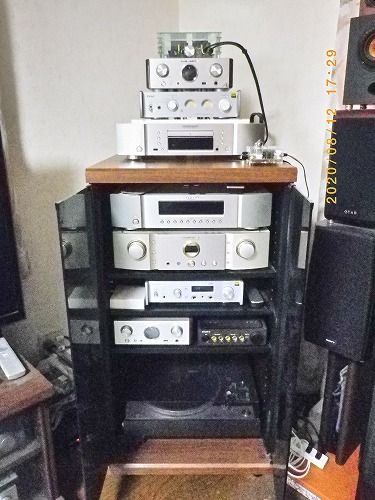 開梱＆設置…パワーアンプ AIRBOW AP505 Special シルバー