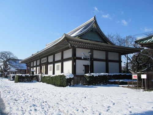 池上本門寺にて