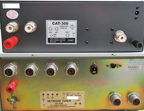 アンテナチューナー / コメット CAT-300 vs クラニシ NT-636 | ぴょんちゃんの雑記帳 - 楽天ブログ