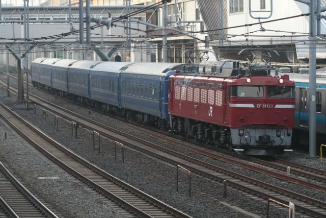 EF65 1107 ホキ交検＆EF81 133 黒磯訓練2