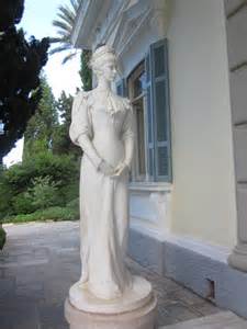 コルフ島での彼女の美像